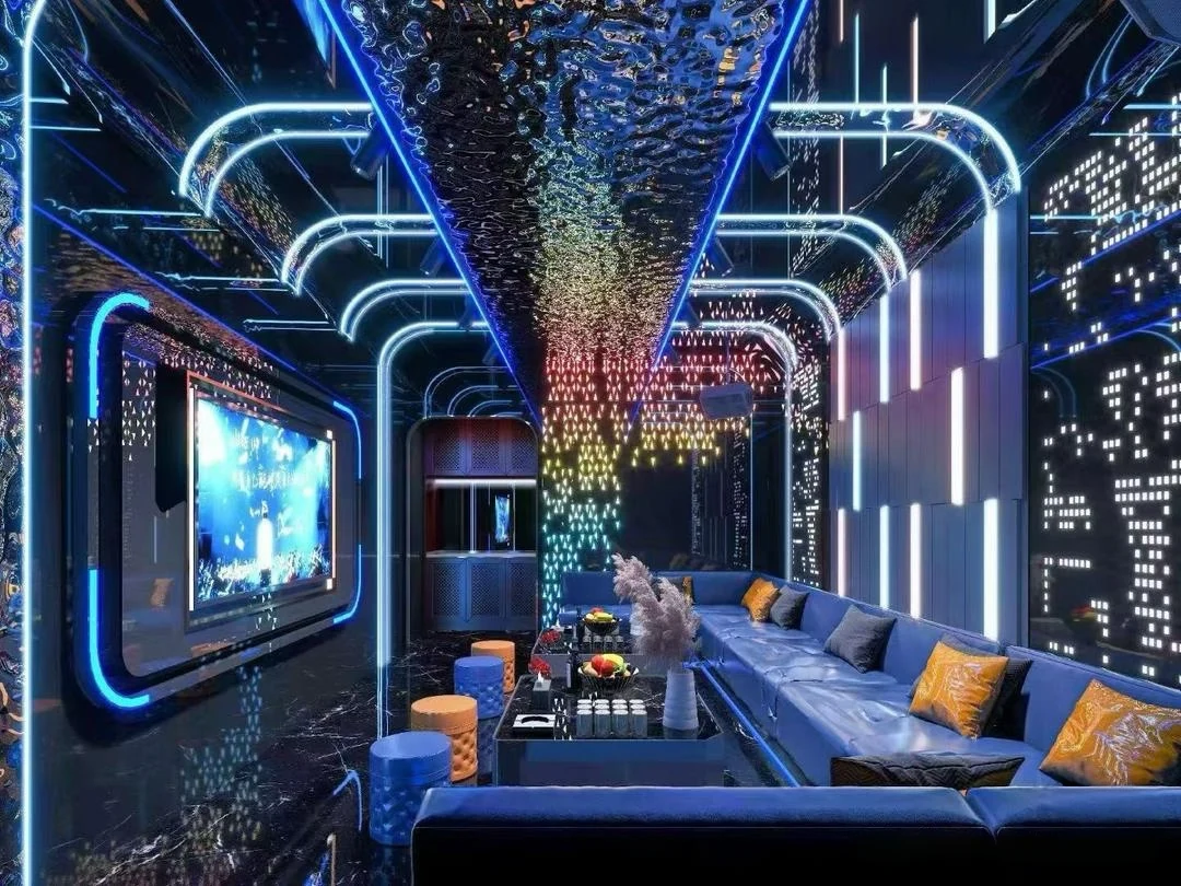 Colour and light in social entertainment