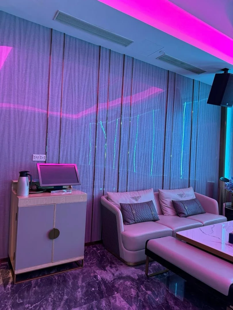 Colour and light in social entertainment