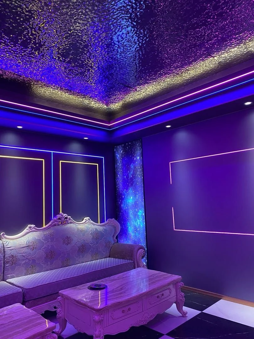Colour and light in social entertainment