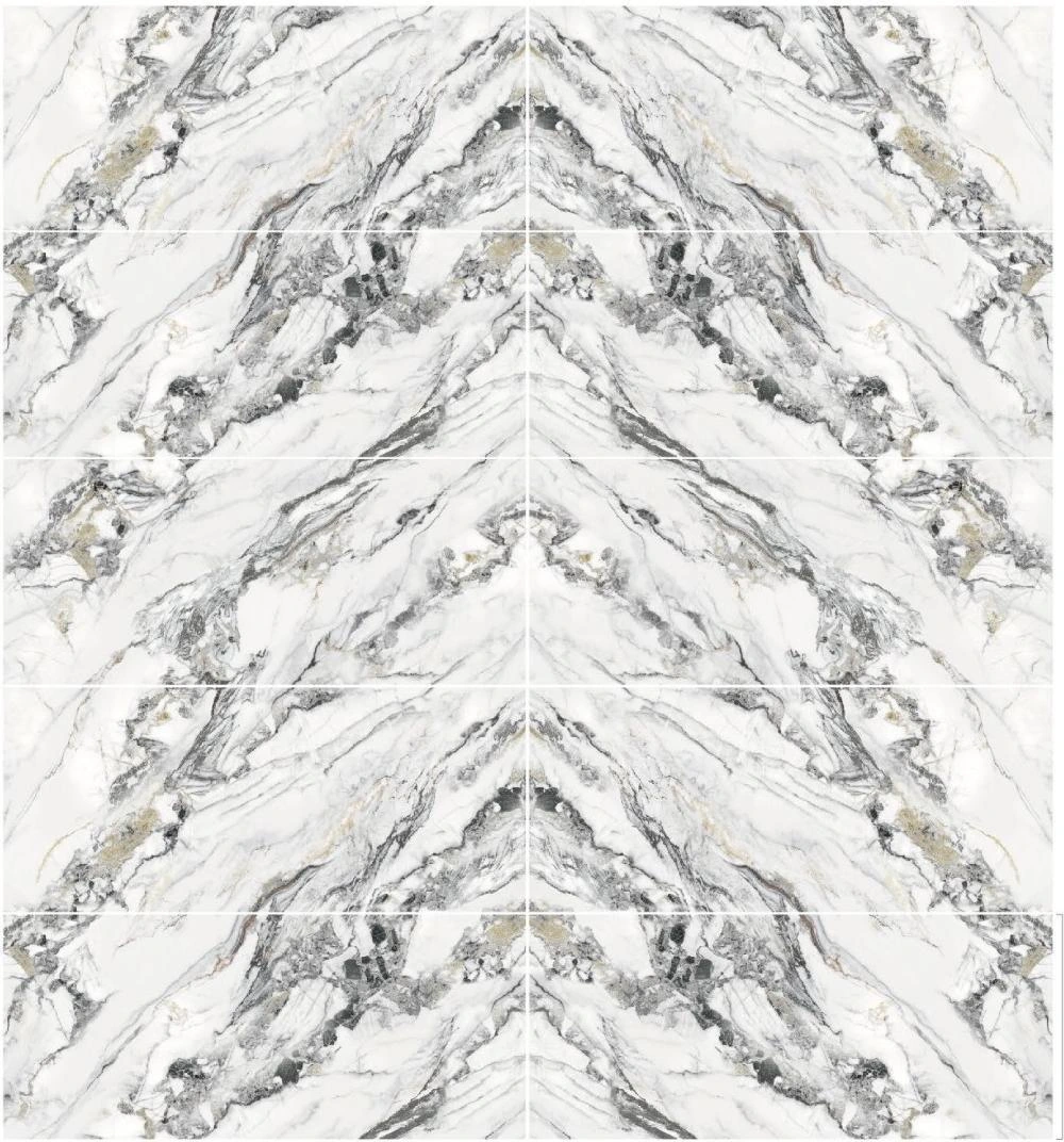 9018 · vertically arranged symmetrical composition