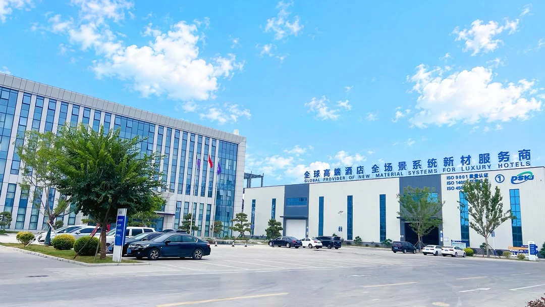 Shandong · factory buildings and open yard