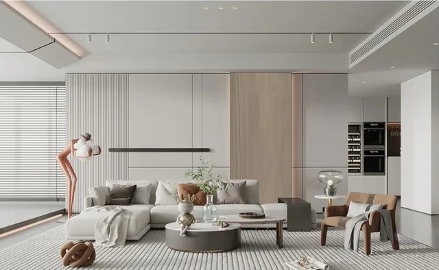 Fluting & a wood-toned edge