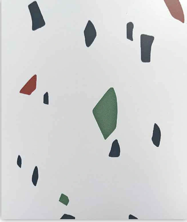 Multicolour terrazzo