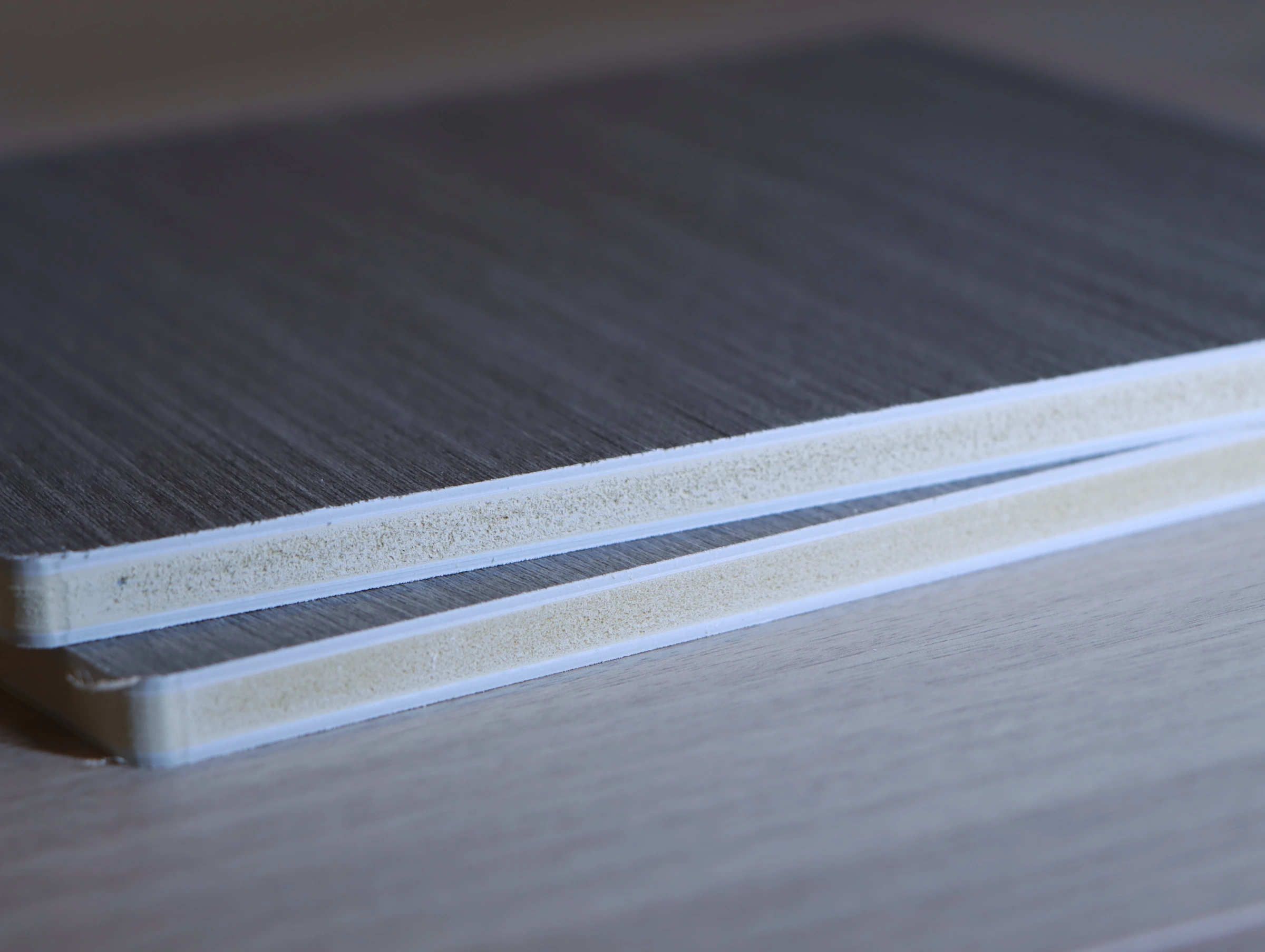 Light-coloured core appearance